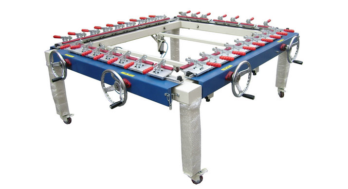 拉網(wǎng)機,絲印網(wǎng)版拉網(wǎng)